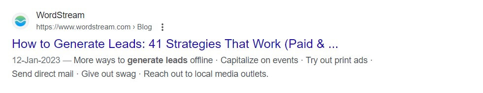 Avoid title tag truncation