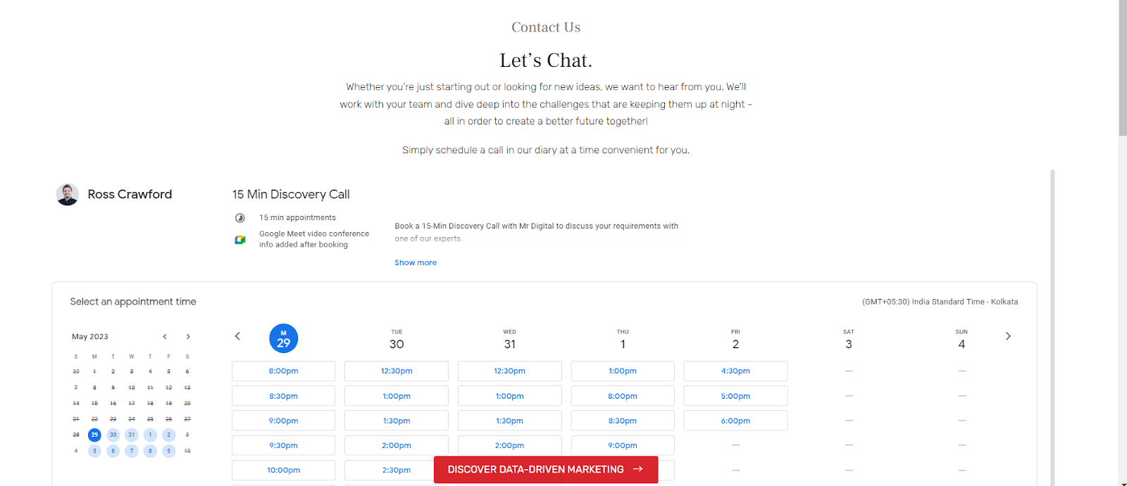 Contact Information