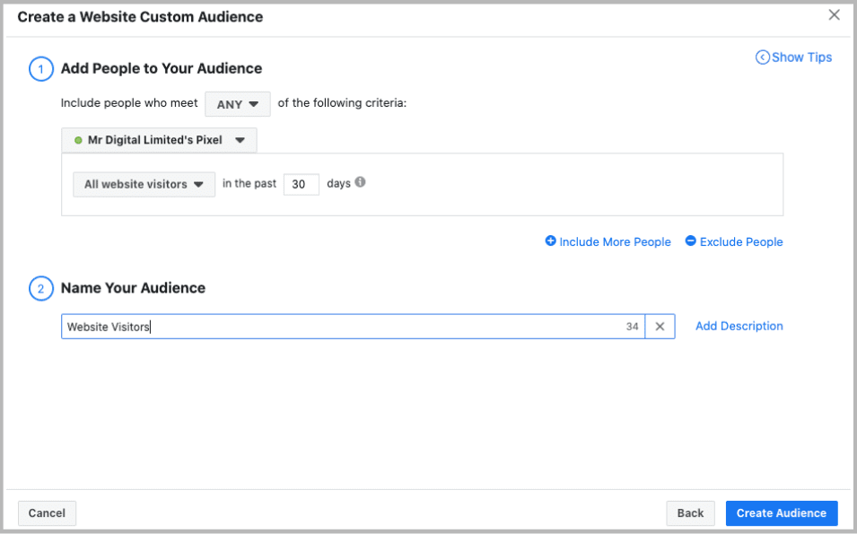 Creating Custom Audiences for Facebook Ads