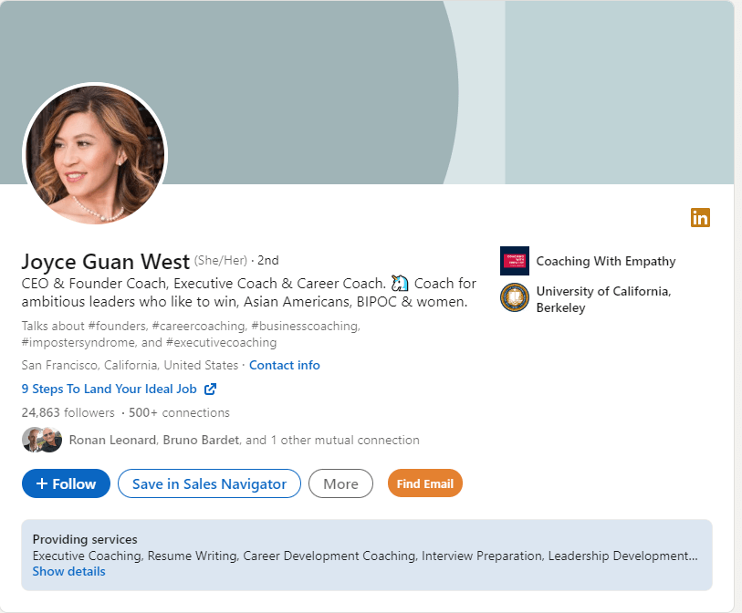 LinkedIn Profile Summary