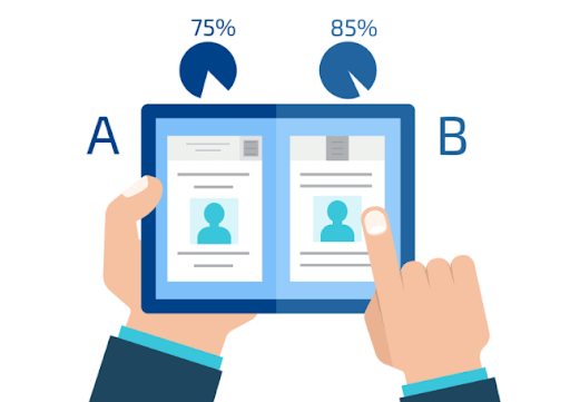SEO Landing page AB testing