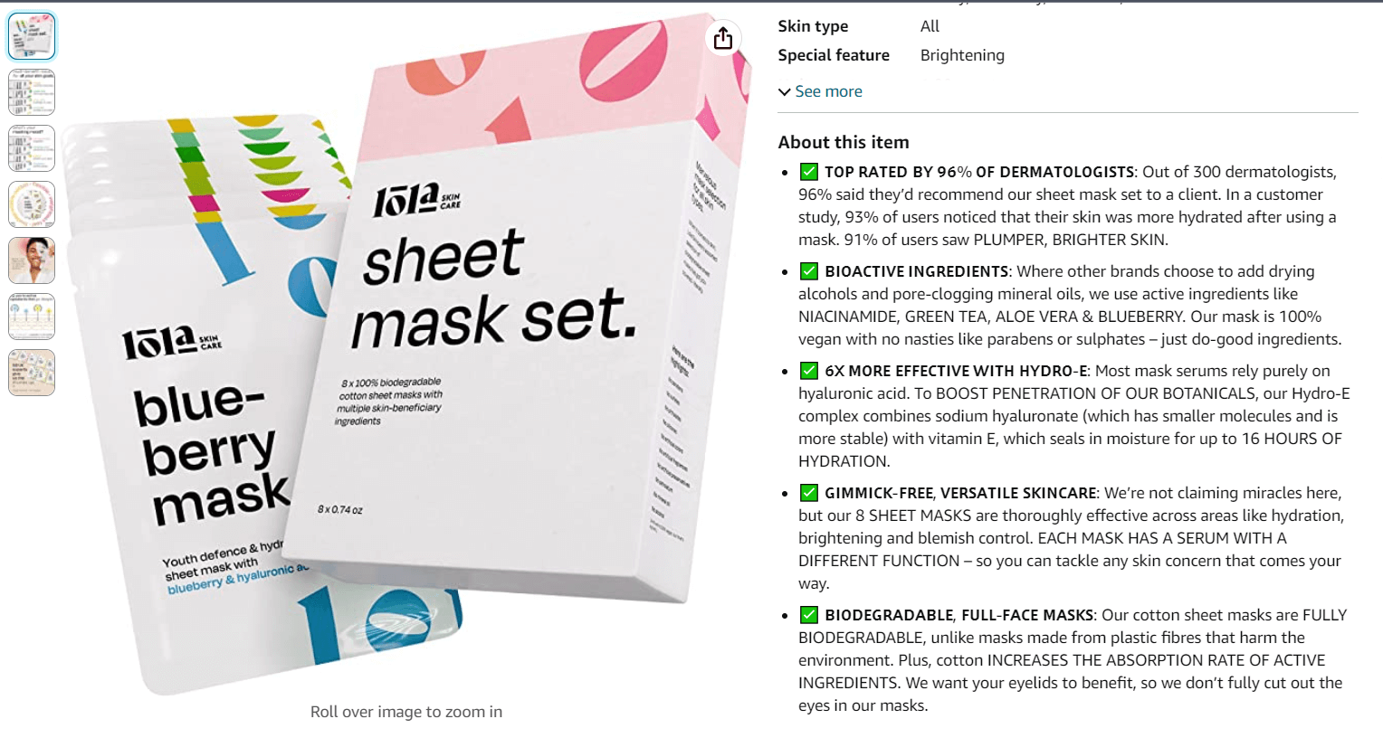 face masque talks about its skin-nourishing