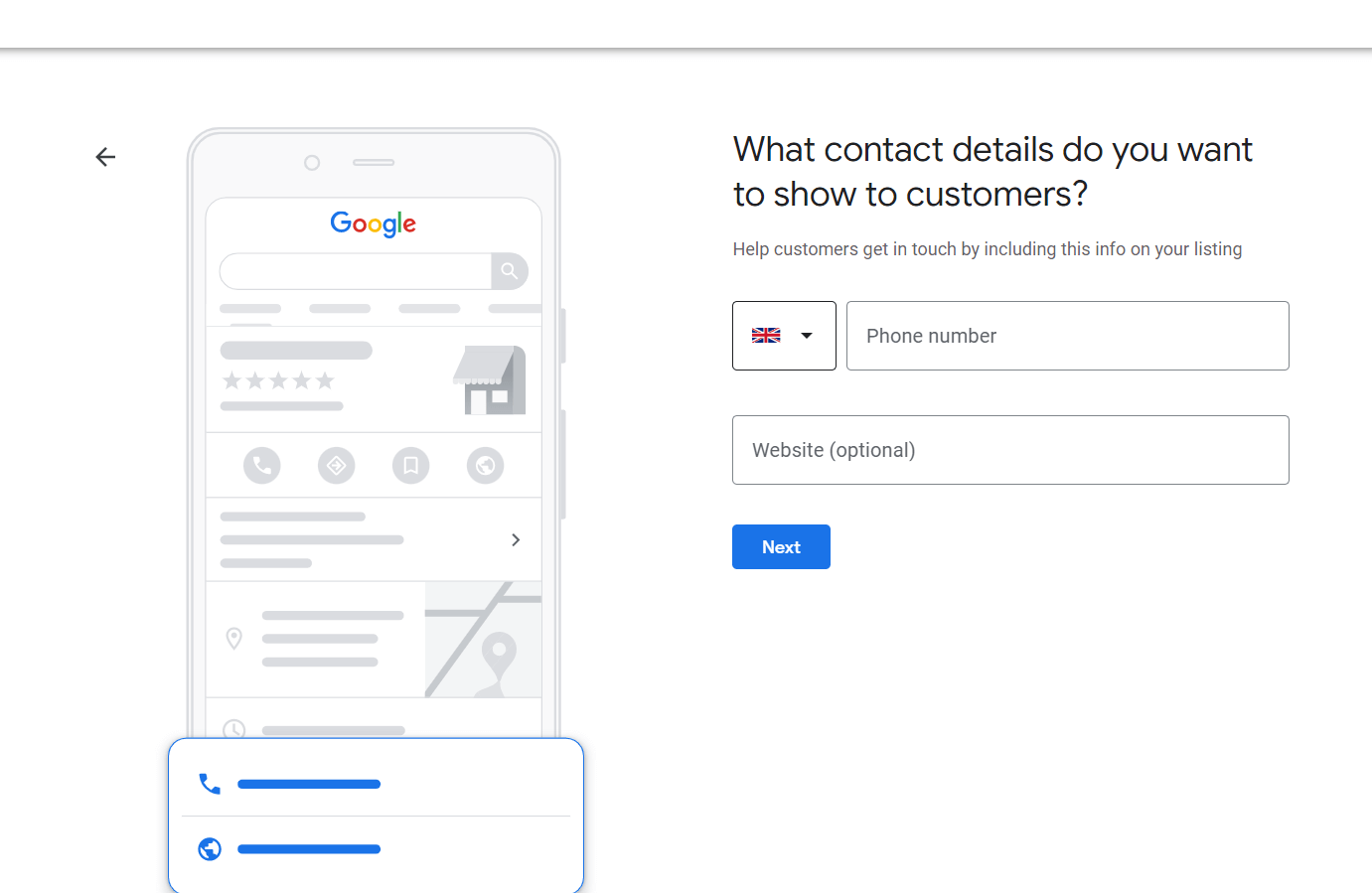 specific business category